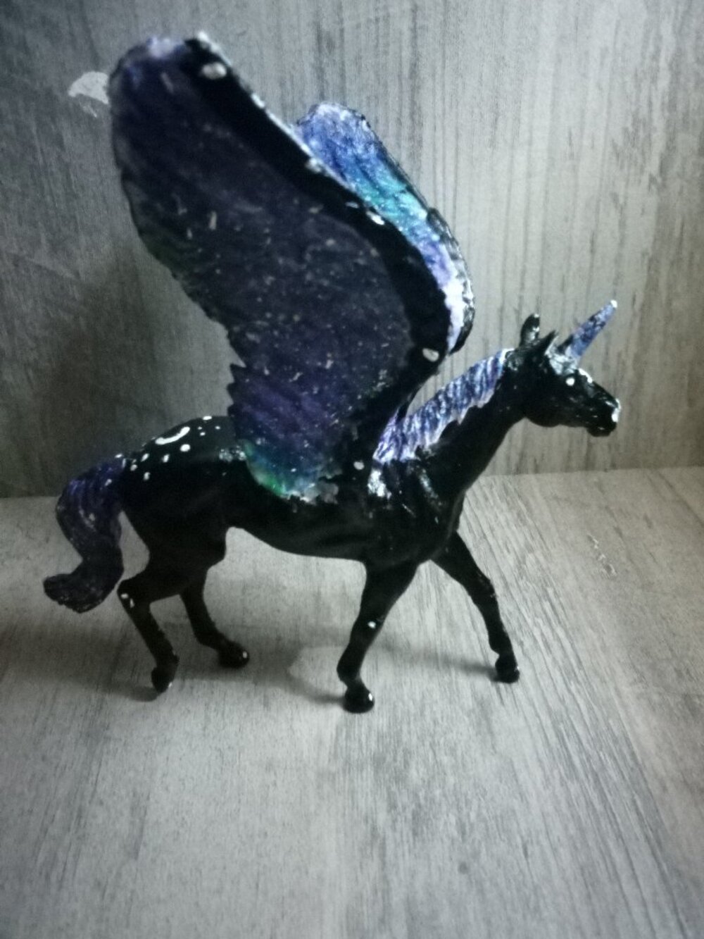 Custom ,Breyer pegasus.
